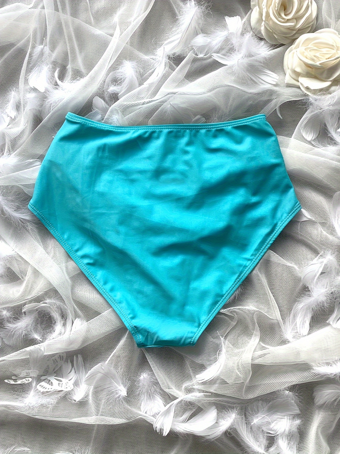 Easter Single Swimming Trunks for Women Black Slimming Hot Spring Ladies Bottoms