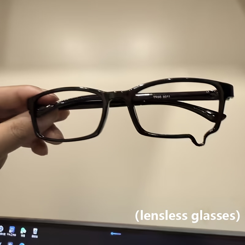 Y2k Teardrop-shaped Frameless Decorative Eyeglass Frames, Suitable For Photo Shoots, Gatherings, And Party Styling