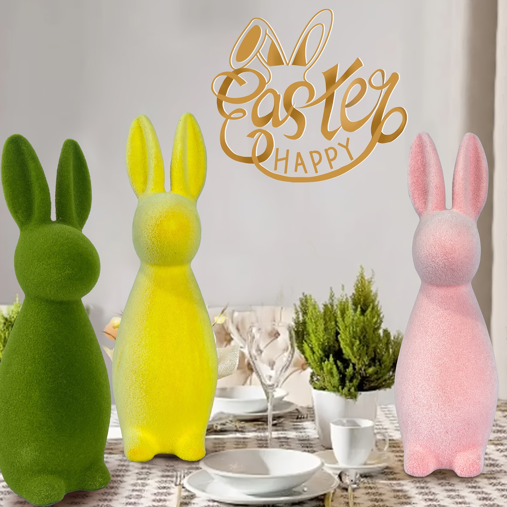 

1pc, , Felt Rabbit For Easter Decorations, A Holiday In .