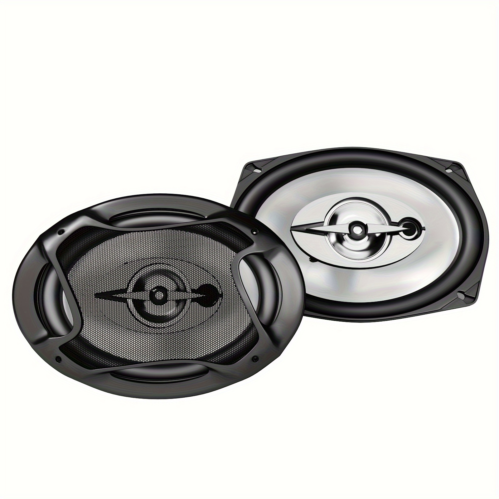 TEMU 3 -way Coaxial Car Audio Speakers, Inch Car Audio Coaxial Speaker, 1000w , Mid-, Bass Black Car Speakers