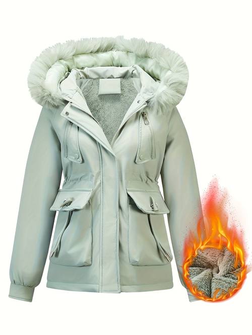 trendy and casual hooded trench coats for women come with removable hoods providing and front zippers and winter pockets making them ideal for relaxed outdoor styles