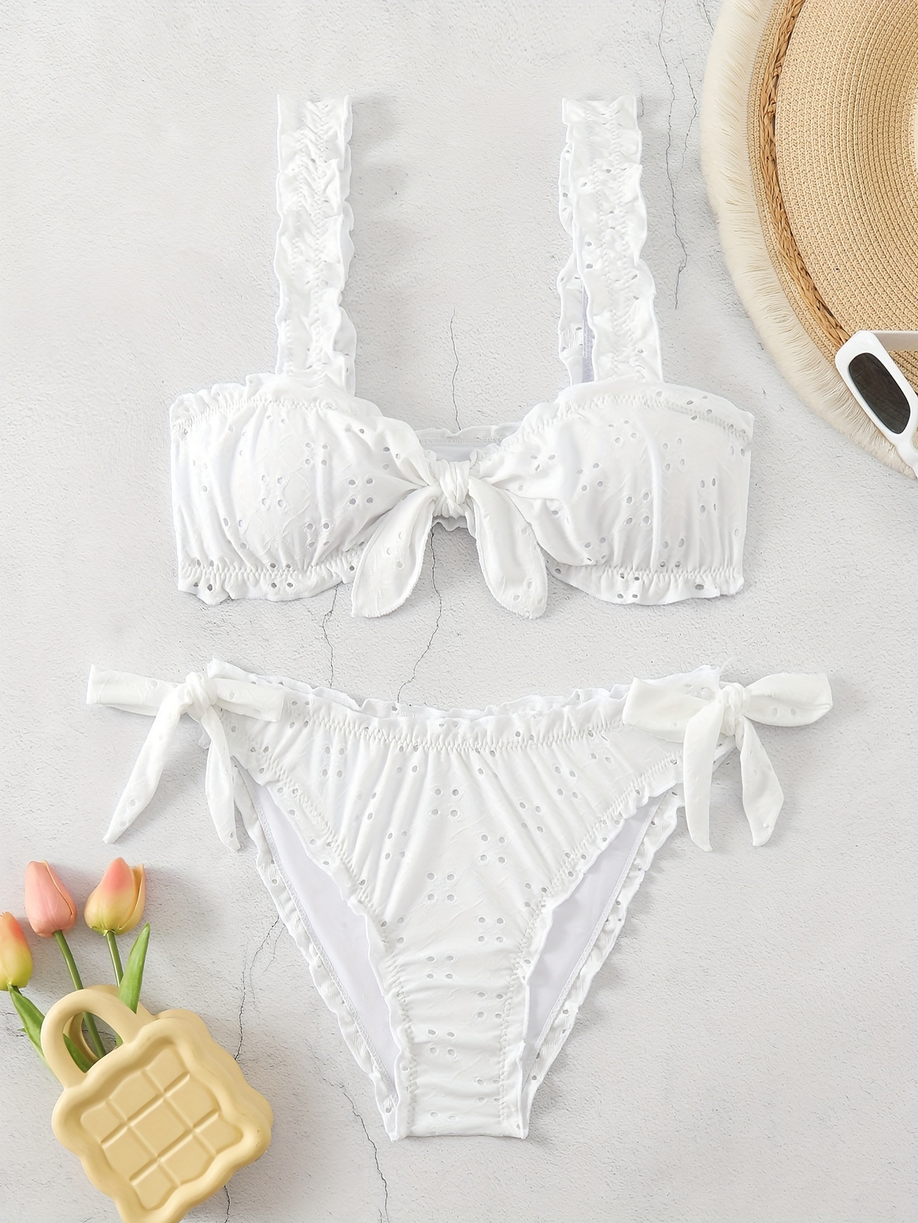 Cute white swimsuits on sale