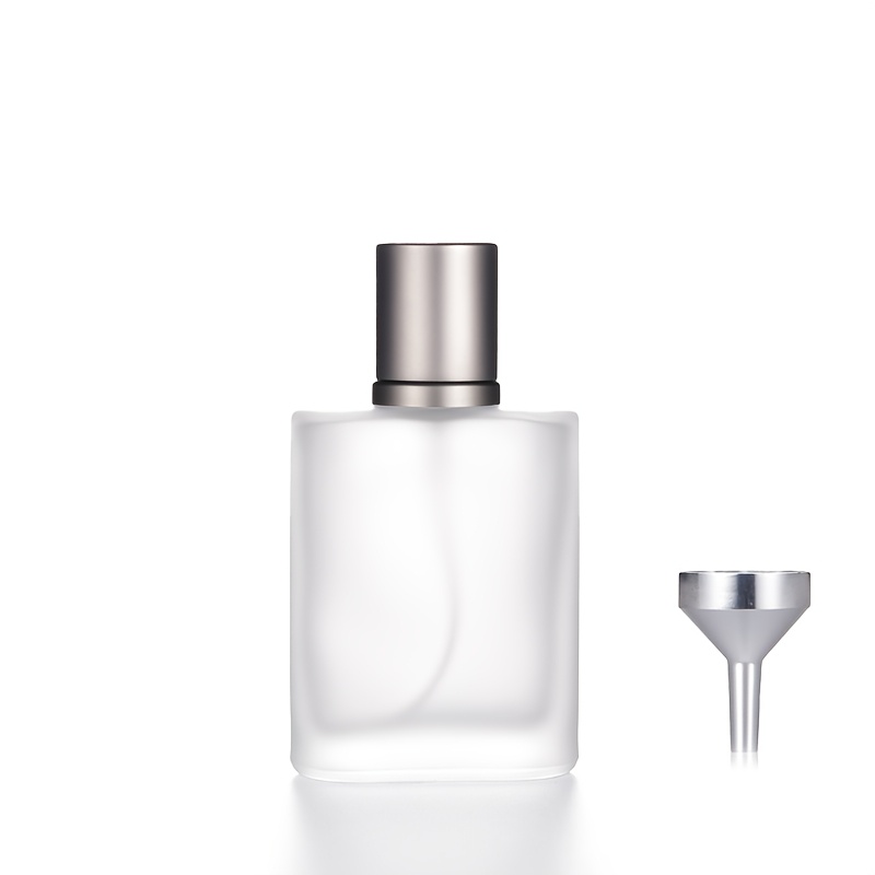 TEMU 30ml/50ml/100ml Simple Glass Perfume Atomizer Bottle, Liquid Spray Bottle, Suitable For Daily Commuting, Business Trips, And Travel, Fine Mist
