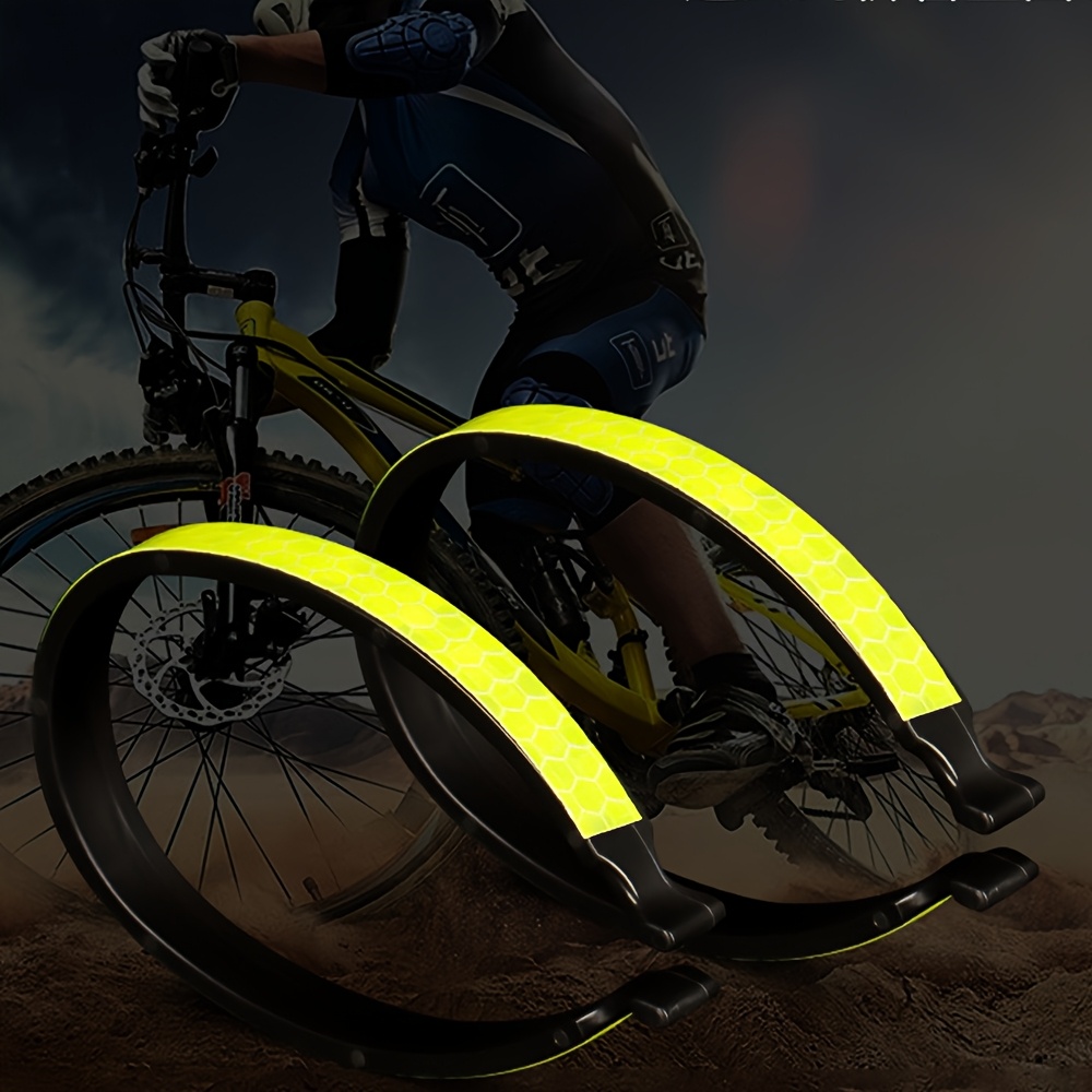 2pcs bicycle trouser clips lightweight powerful reflective Temu