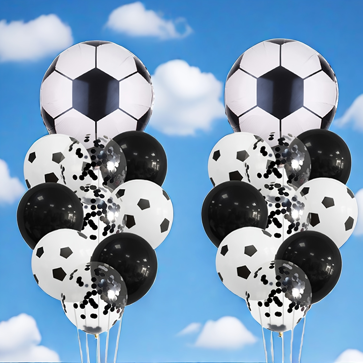 

20-piece Football Birthday Party Kit: Sports-themed Decorations & Balloons For Ages 14+