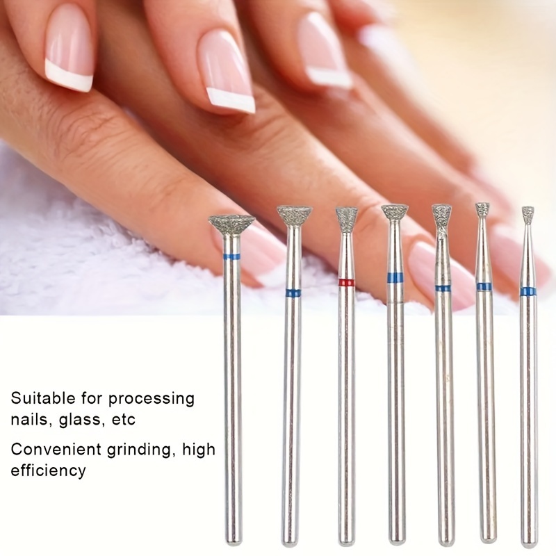 

7pcs Bit Set For & Gel Polish Removal - , Mixed , For & Pedicure,