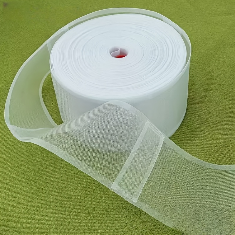 Image of 314.96in Curtain Accessories Nylon Tape For Roman Rod, Transparent Tape, Simple Tape