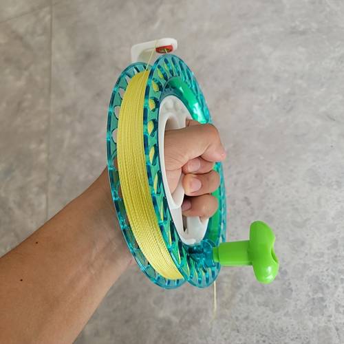 18cm ball bearing reel 300 meters of foldable handle release holiday gift outdoor present