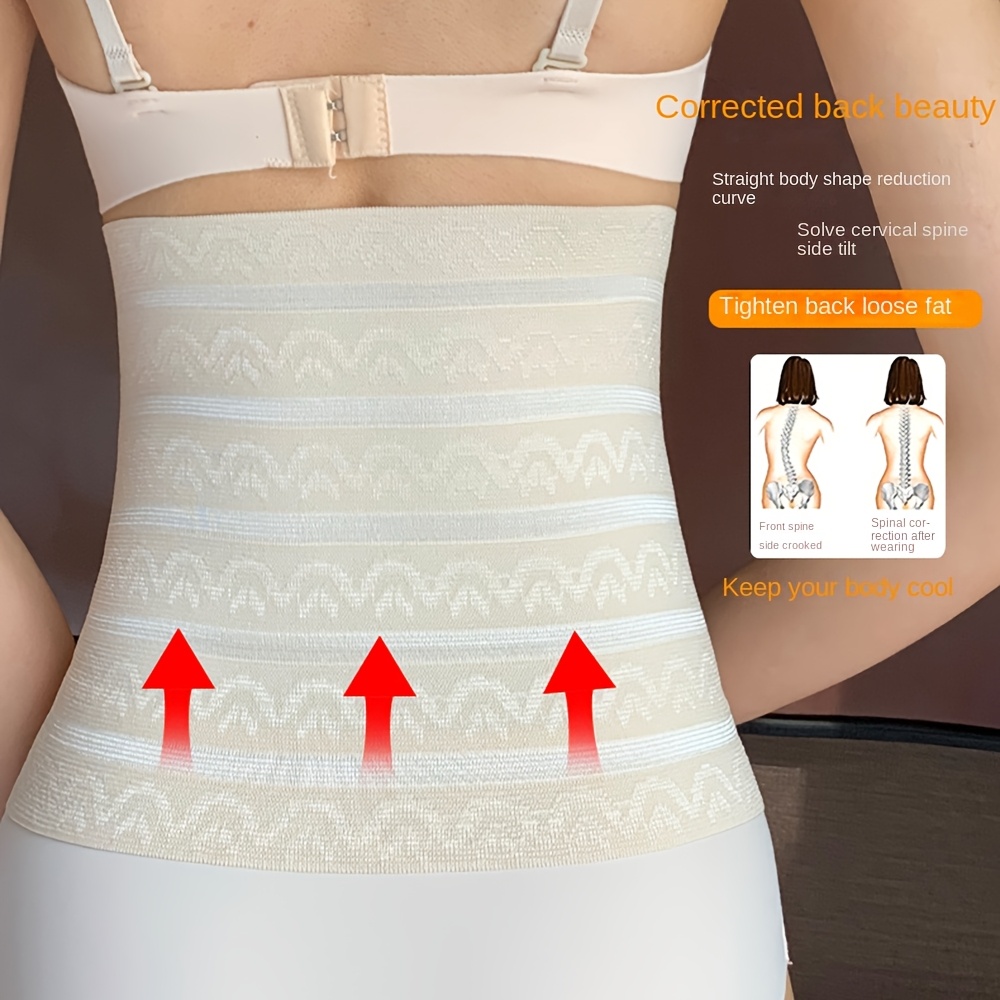 Waist Trainer for Women - Body Shaping Back Support And Postpartum Recovery with Flower Design