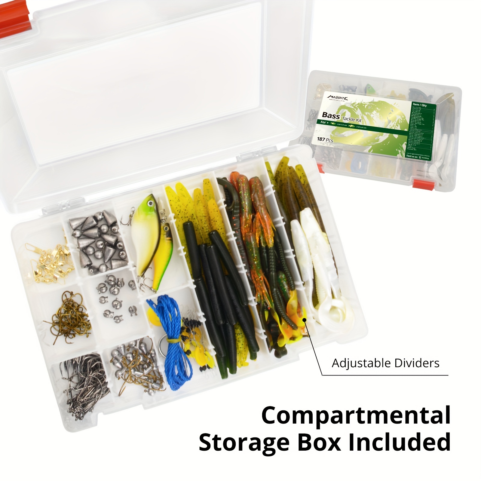 Terminal Tackle Kits Fresh Saltwater Bass/panfish/trout Temu