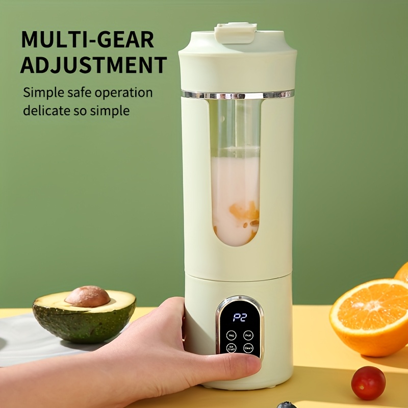 USB Rechargeable Portable Blender And Handheld Juicer – Easy to Clean, Perfect for Smoothies, Milkshakes, And Fresh Fruit Drinks – with Digital Display, – Ideal for Home, Office, Travel, Outdoor