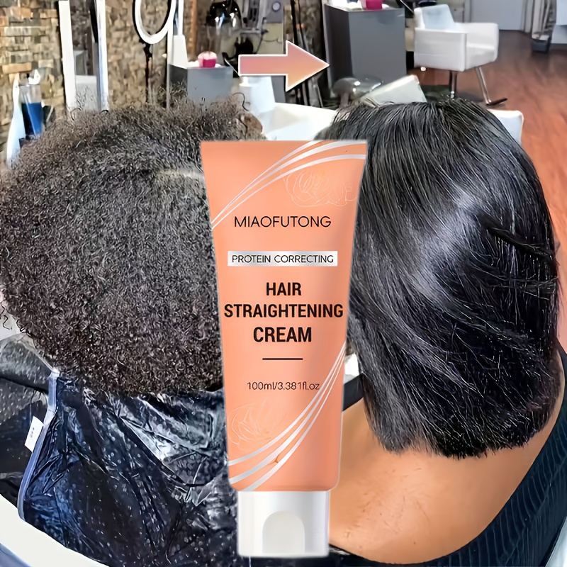 100ml Protein Straightening Cream for Frizz Control