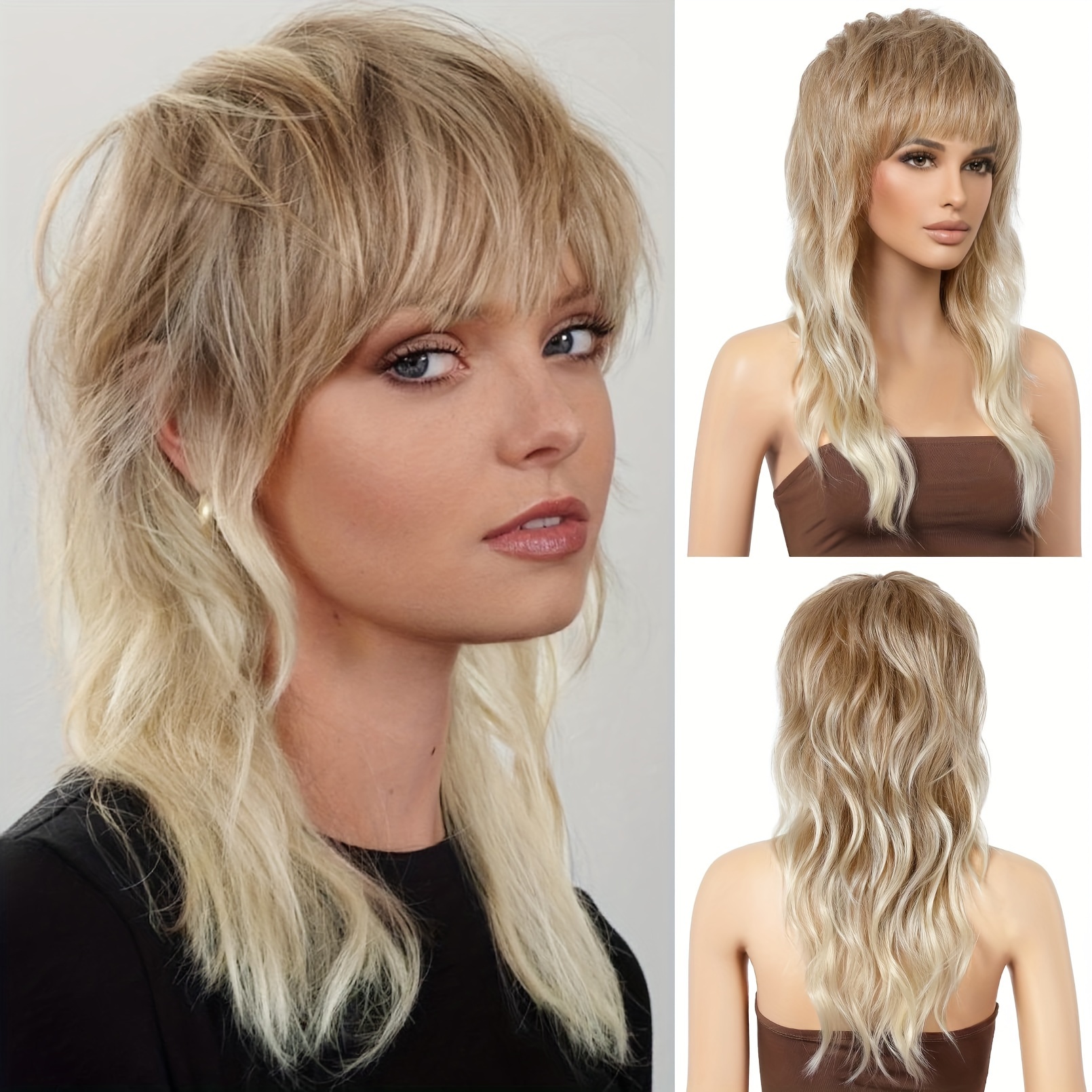 Mullet wig high quality hotsell