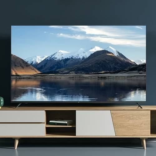 heavy duty tv stand base no drill installation with screws compatible with 19 55 tvs tcl phg sturdy desk or entertainment center mount space saving tv base for living room home theater office tv table for living room apartment