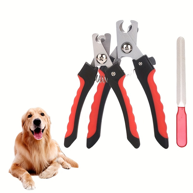 

1pc Pet Nail Clippers , Stainless Steel Grooming And , Dog , No Battery , Breeds