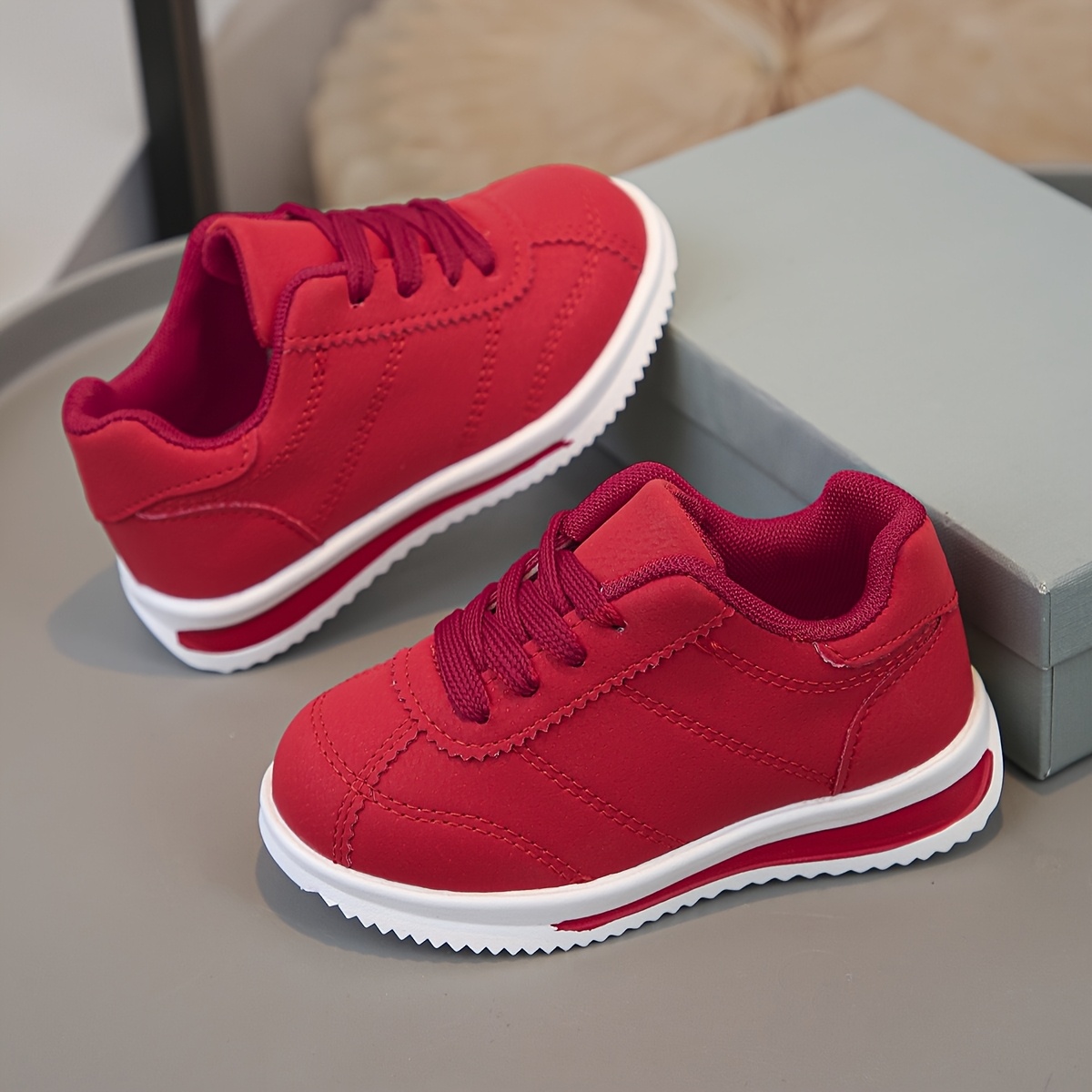 New Flat Casual Sports Children Girls' Shoes Korean Style Versatile Lightweight Soft Sole Travel Outing