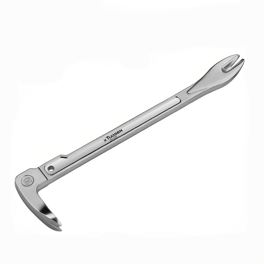 TEMU 10-inch Nail Puller/pry Bar/hammer, 2 Models Available, Heavy-duty Metal Construction, Dual-, As A Hammer, As A Pry Bar, Sturdy And Durable, For
