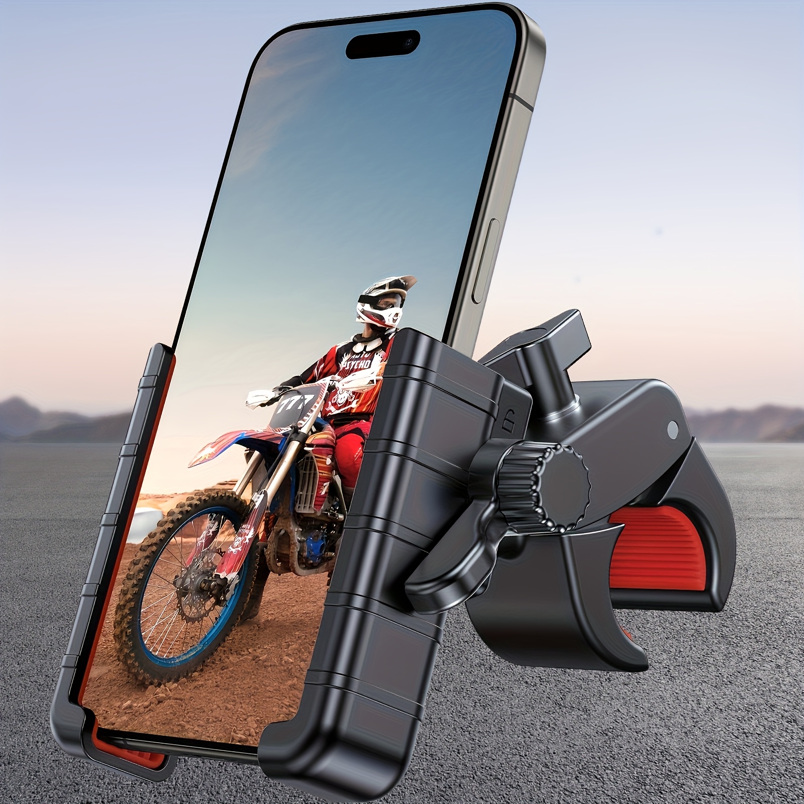 Cell Phone Babacom Motorcycle Phone Holder Motorcycle Mount