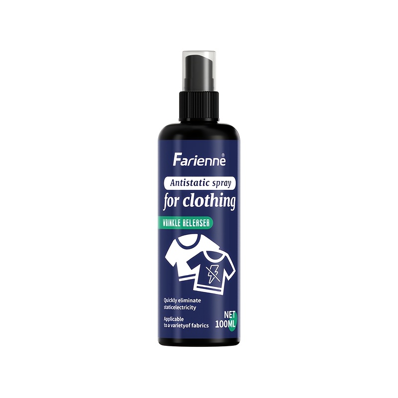Powerful Anti-static Fabric Spray - Reduces Static Cling, Leaving Clothes Smoother And More . Suitable For Fabrics. With A Simple Spray