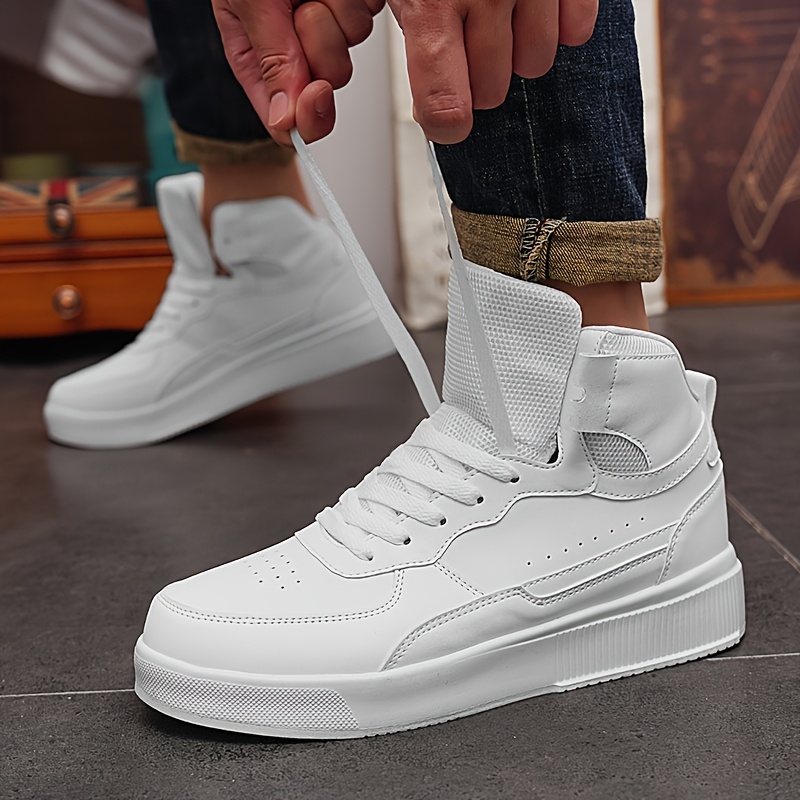 zapatillas altas gruesa hombre zapatos clásicos Temu Argentina