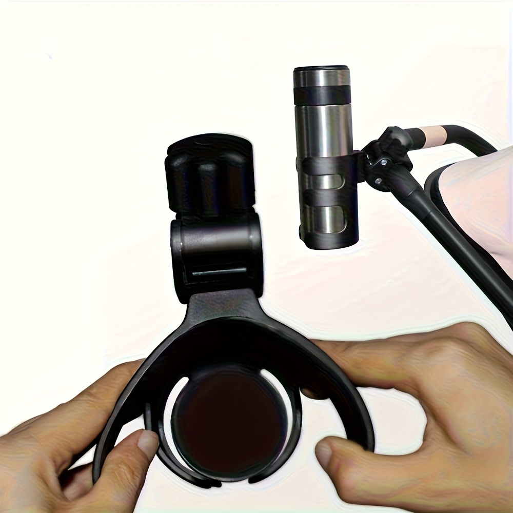 Image of Heavy-duty Cup Holder With A 360° Rotating Base And Non-slip Suction Mount - Portable Drink Holder Suitable For, Walkers, Transport Chairs, And Carts - Designed For One-handed Operation, Cup Holder
