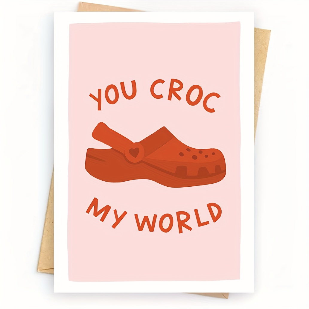 

Funny 'you ' Greeting Card With Envelope - Anniversaries, Valentine's Day & Birthdays - Ideal For Girlfriend, Boyfriend, Wife, Husband