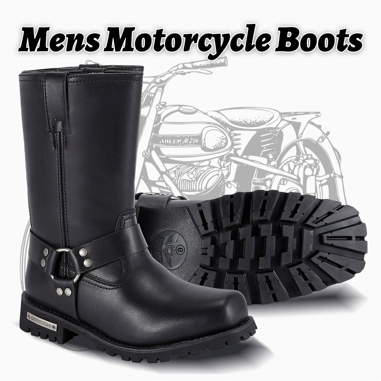 靴 MOTORCYCLE BOOTS #700 sole Amazon.com: RIDETECS 6