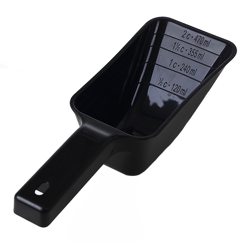 Image of 1pc/2pcs Dog Food Spoon Plastic Pet Food Spoon Portable Measurable Food Spoon With Volume Line, Can Accurately Measure The Amount Of Pet Food, Dishwasher Safe