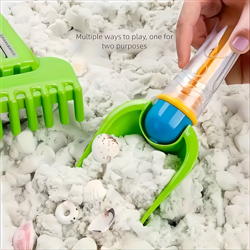 2 in 1 Shovel Water Gun for Beach Fun Durable Plastic Sand and Water Play Tool