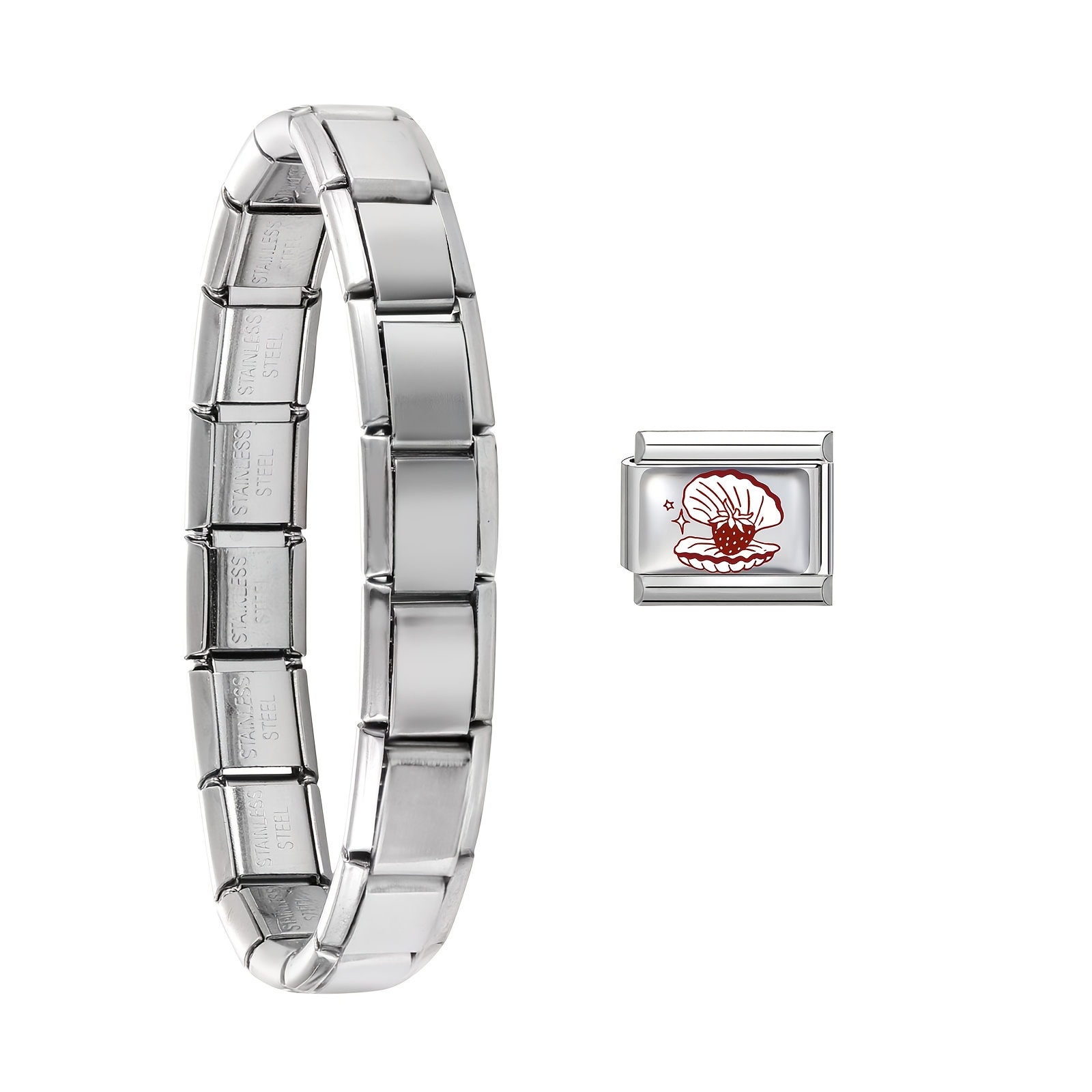 2pcs Special Additions Bracelet Set, Red Theme