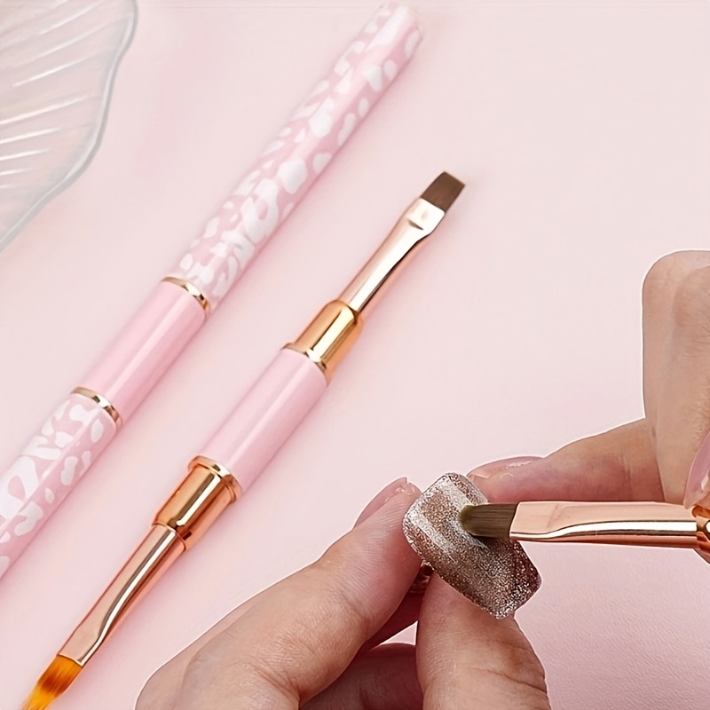 5pcs Professional Nail Art Brush Set with Dual-Ended Handles