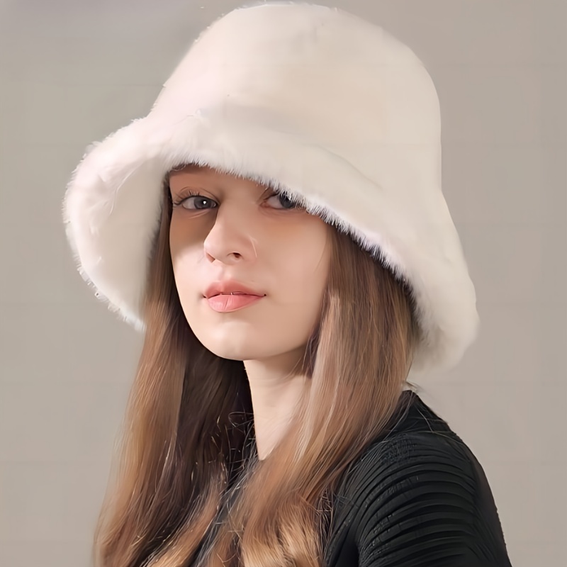 

Fur Hat For - Cap , Inelastic, Washable - Fall And Hat