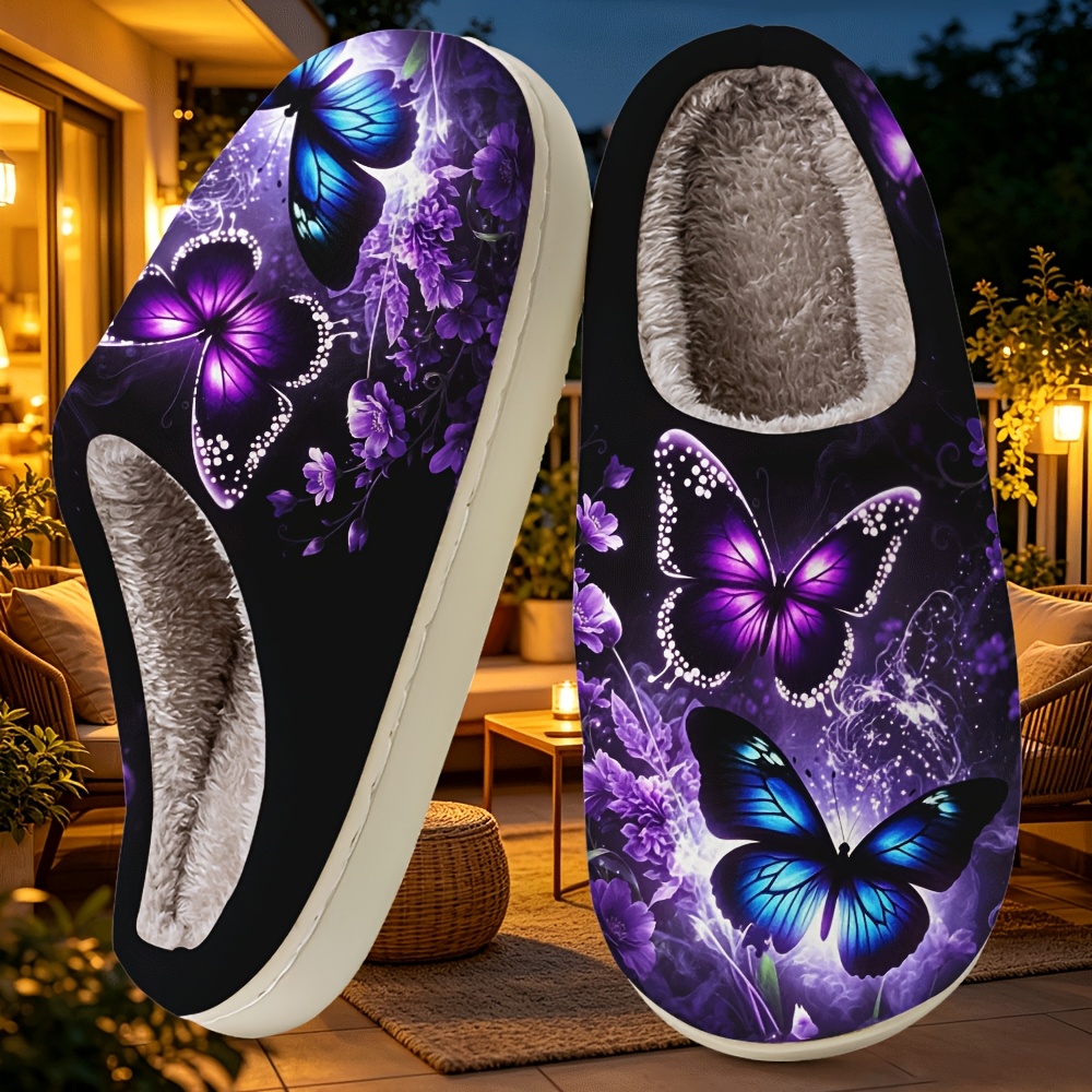 TEMU New Printed Women's Slippers, Soft Full-print Shoes, Perfect For , Parties, Vacations & Daily Home Use, Women Shoes