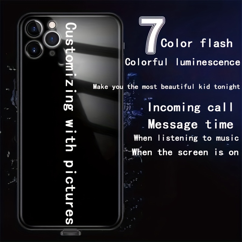 

Diy Comes To Customize A 7 Color Voice Controlled Luminous Phone Case