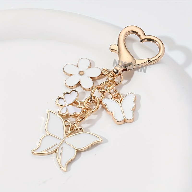 1pc Cute Colorful Enamel Keychain Spring Good Gift Handmade Jewelry