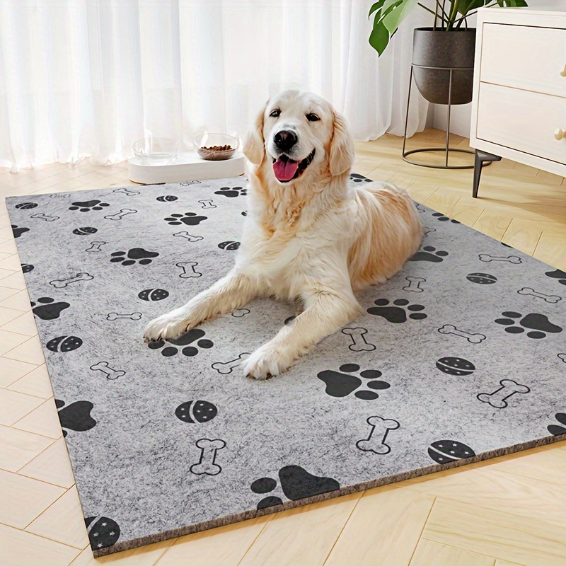 

& - Dog Mat, Pet Pad Paw , Dog Bed Blanket, For To - Insulating Pet Mat For