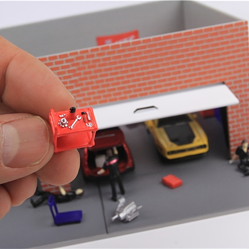 7pcs 64 mini figure car mechanic car Temu South Africa