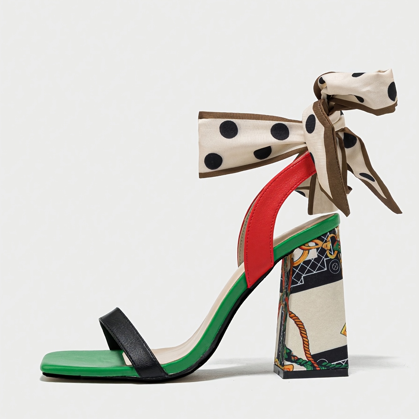 TEMU Women's Fashion New Style Colorful Wing Ultra-high Heel Stiletto Sandals, Comfortable Beach Specialty, Women Shoes