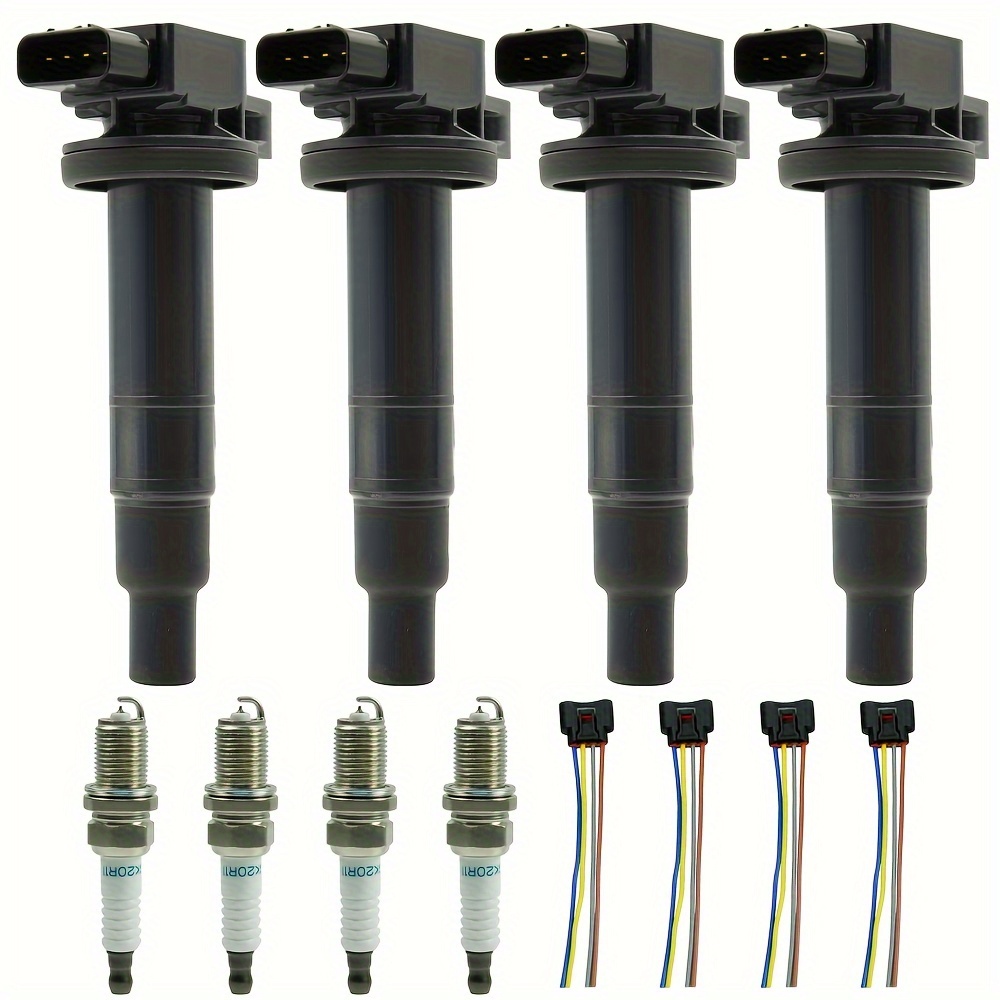 

Ignition Coil & Spark Plug W/plug For Toyota For Scion For Xa For Xb 1.5l For Uf316 For 90919-02240