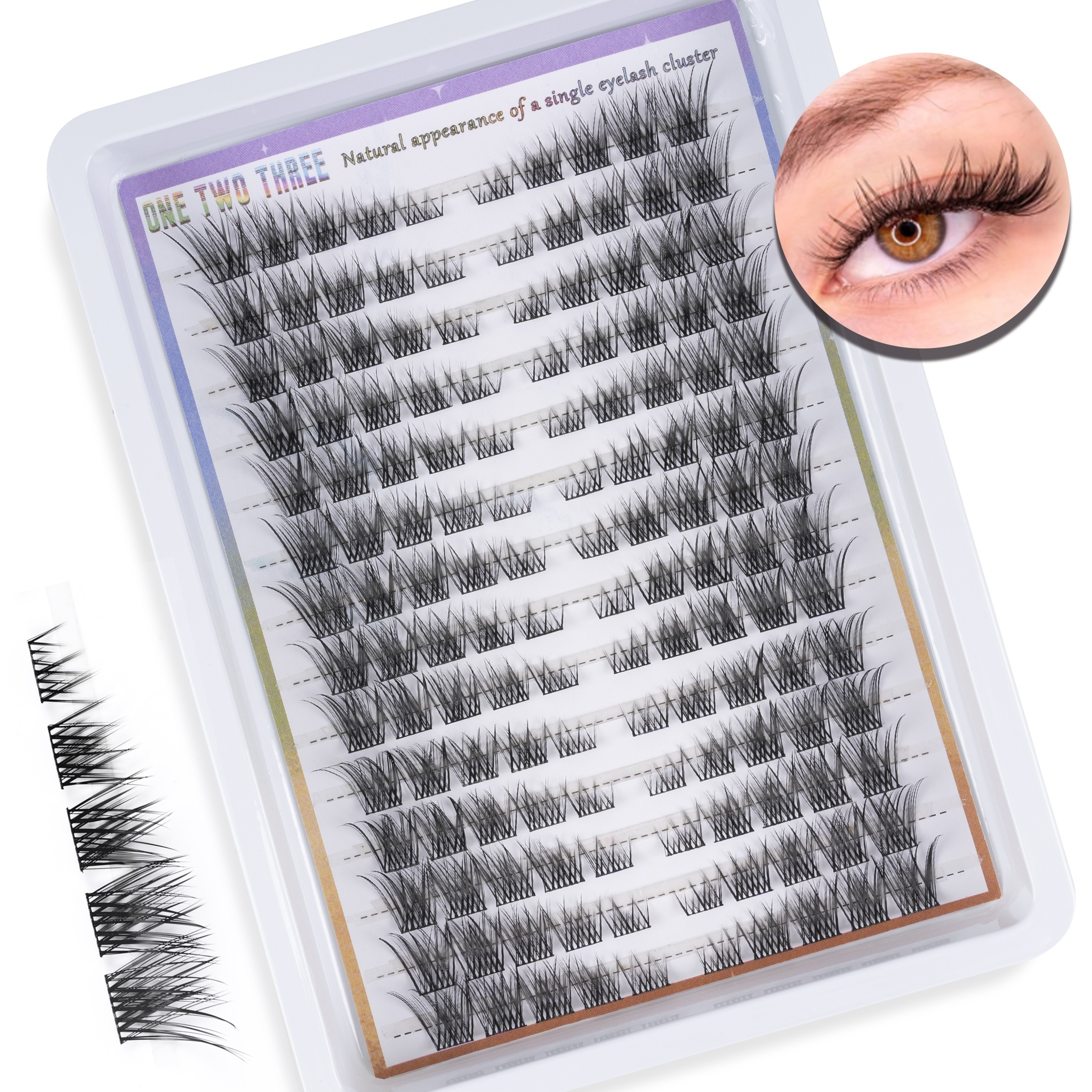 

1 2 14 Of 140 Eyelashes Eyelashes Eyelash Strip Eyelash Reusable False Eyelashes