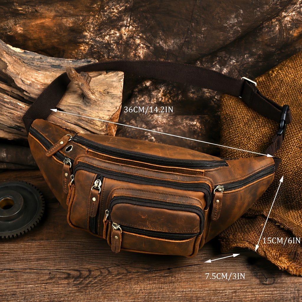 Large Capacity Men's Waist Bag By 379
