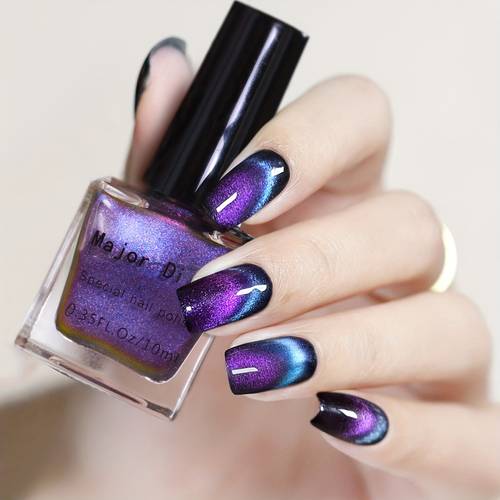 cat eye nail polish magnetic effects with chameleon drying nail manicure home 10ml with magnet