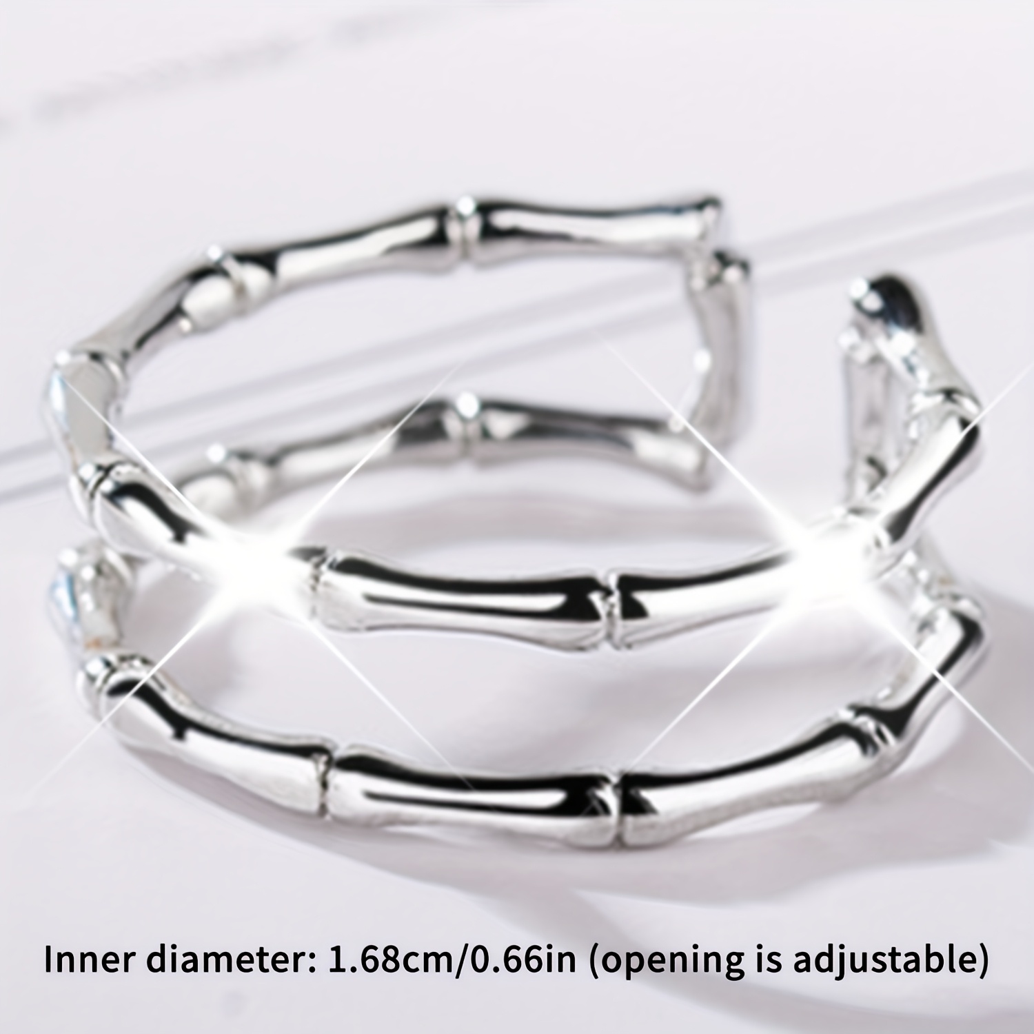 925 Silvery Plated Ring, Exquisite Fashionable Design