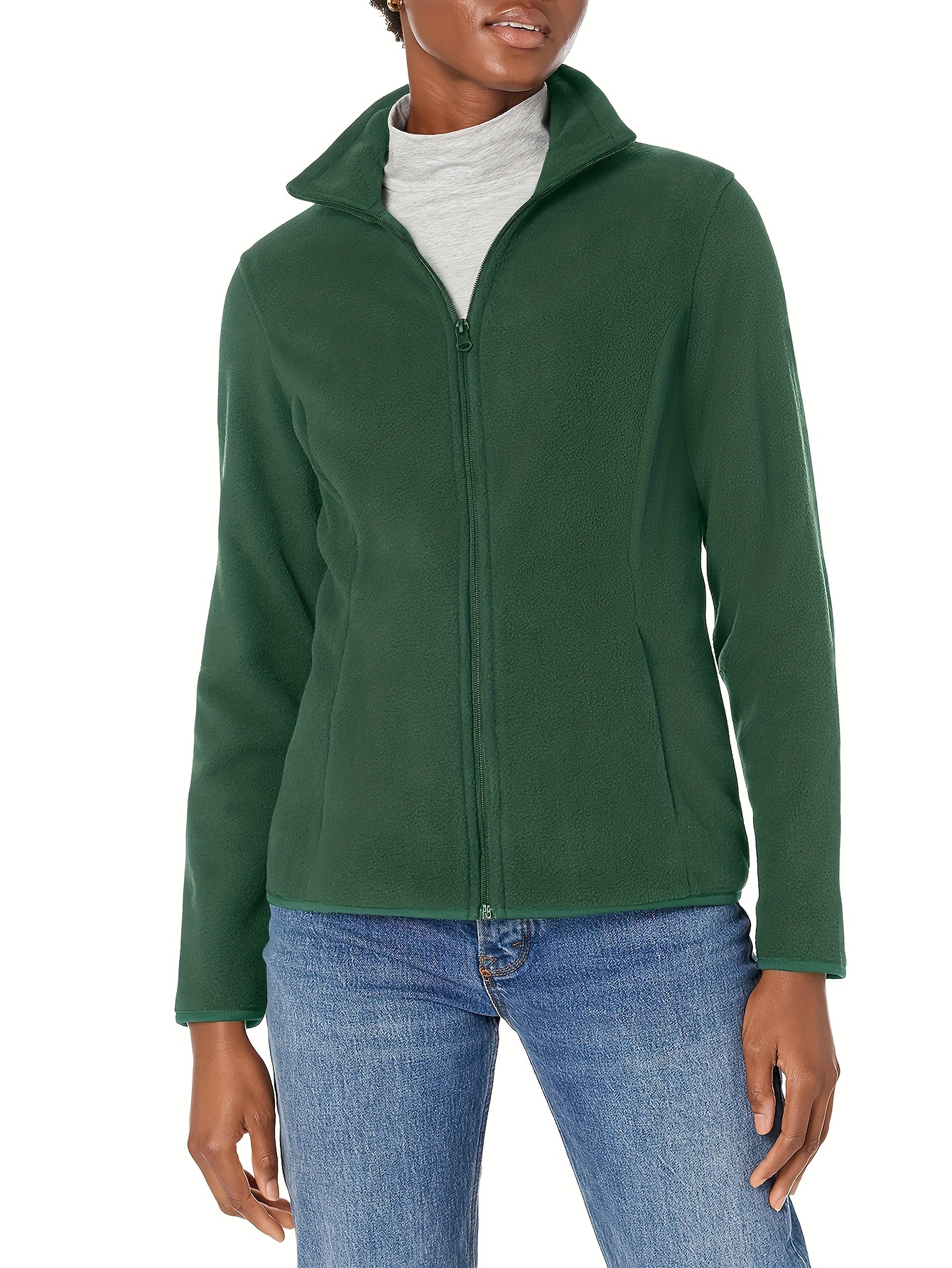 Fleecejacke Elegante Sweatjacke Damen Dreimaster Fleecejacke Damen