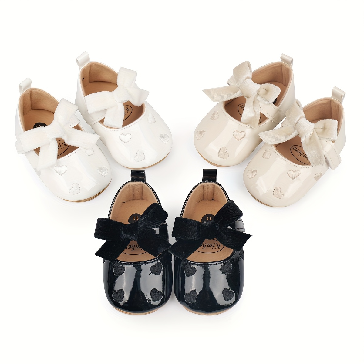 baby 's first walkers sandals with non-slip pvc sole flower