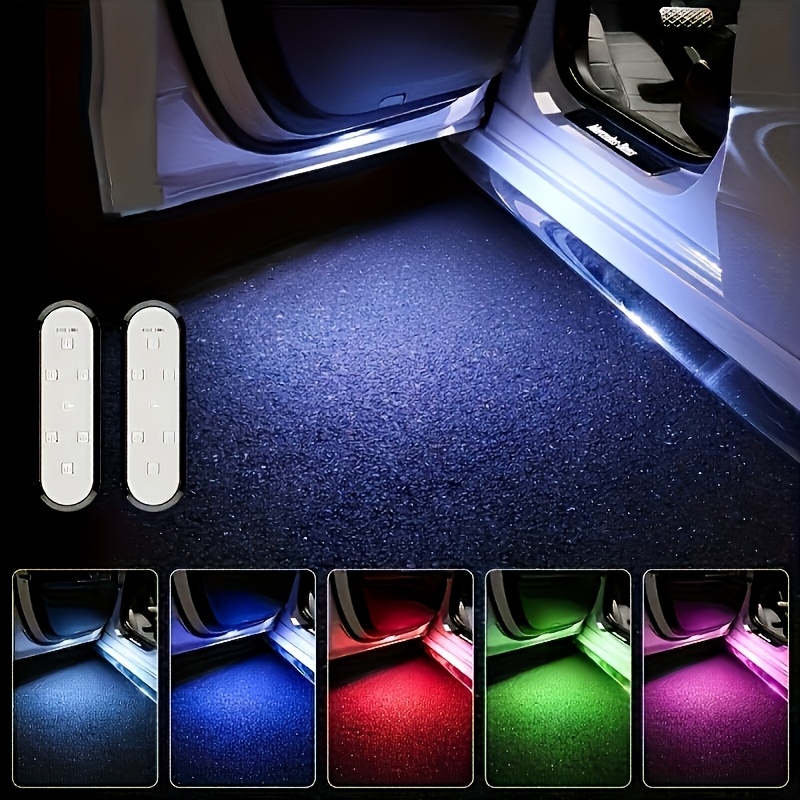 

Led Car Door Lights - Usb Rechargeable, Motion Sensor Interior And Bottom Decorative Lights