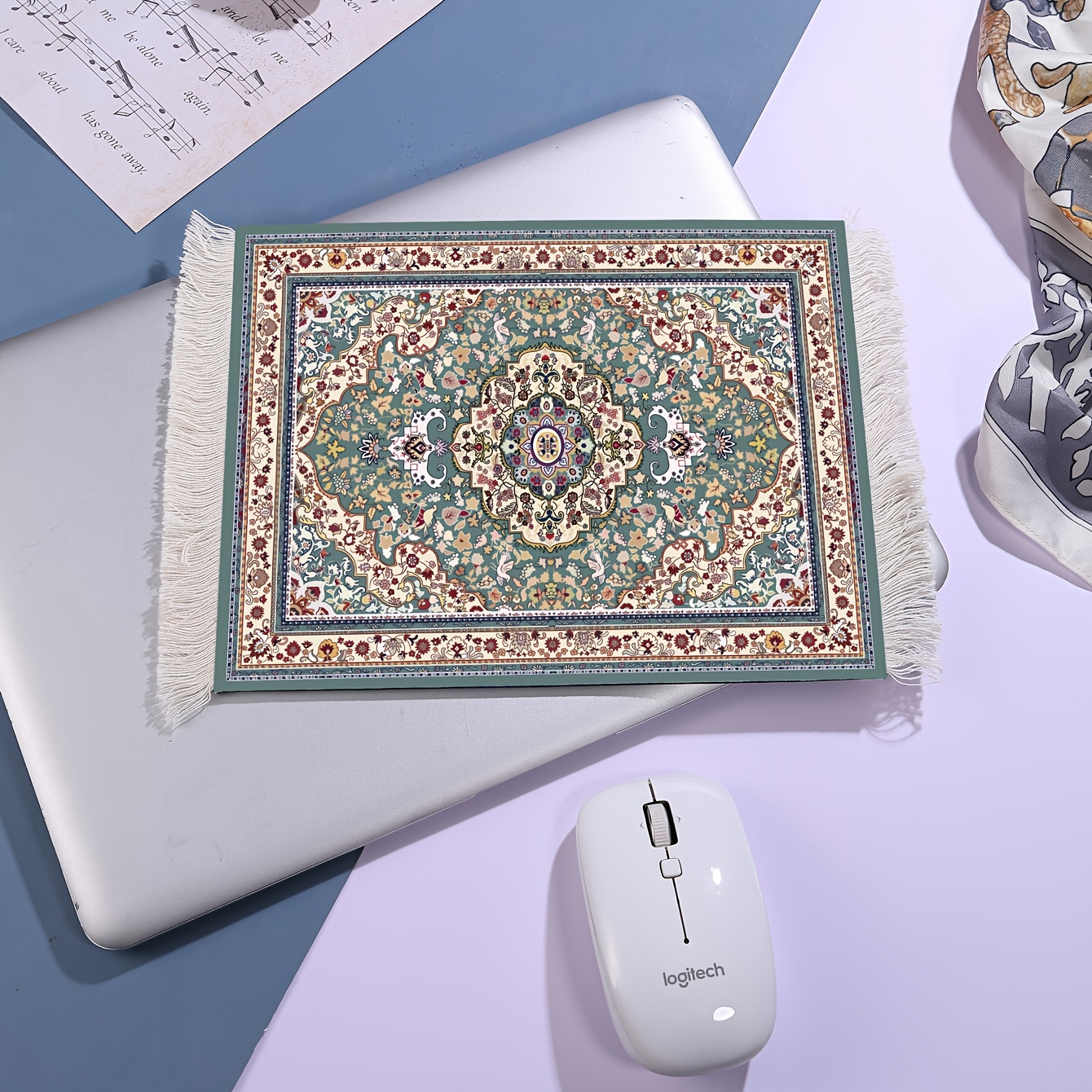 TEMU Mouse Pad | Rubber, Non-slip, Oblong Shape