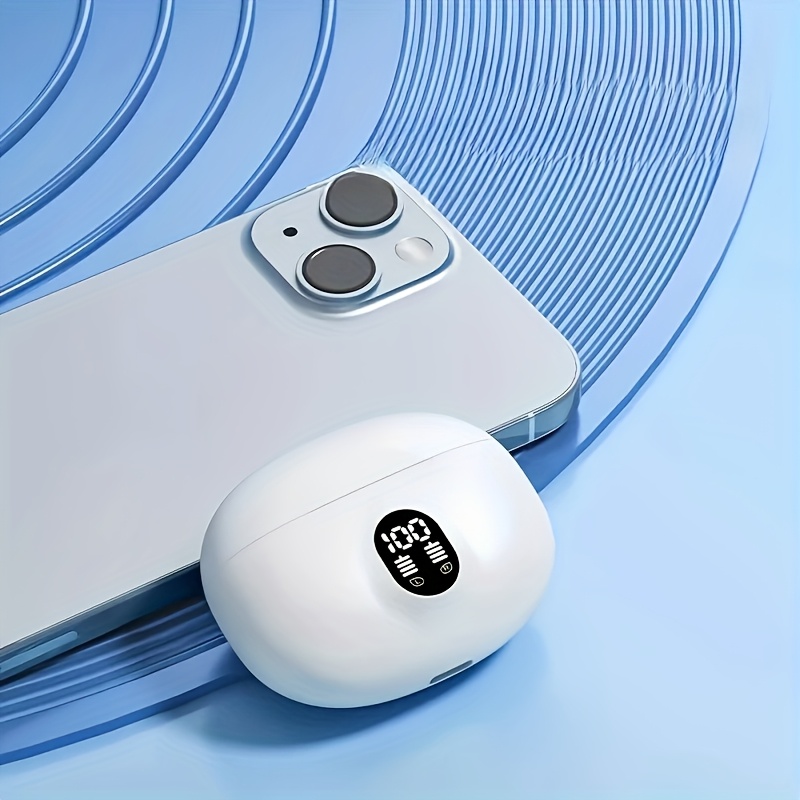 Ear True უსადენო ყურსასმენები ხანგრძლივი ბატარეით, მაღალი ხარისხის სტერეო ხმა, ხმაურის ჩახშობა, უსადენო კავშირი, ხმის კონტროლი, USB დატენვა, ორმაგი მიკროფონი, იდეალური გეიმინგისთვის - ანიმეს თემატიკით