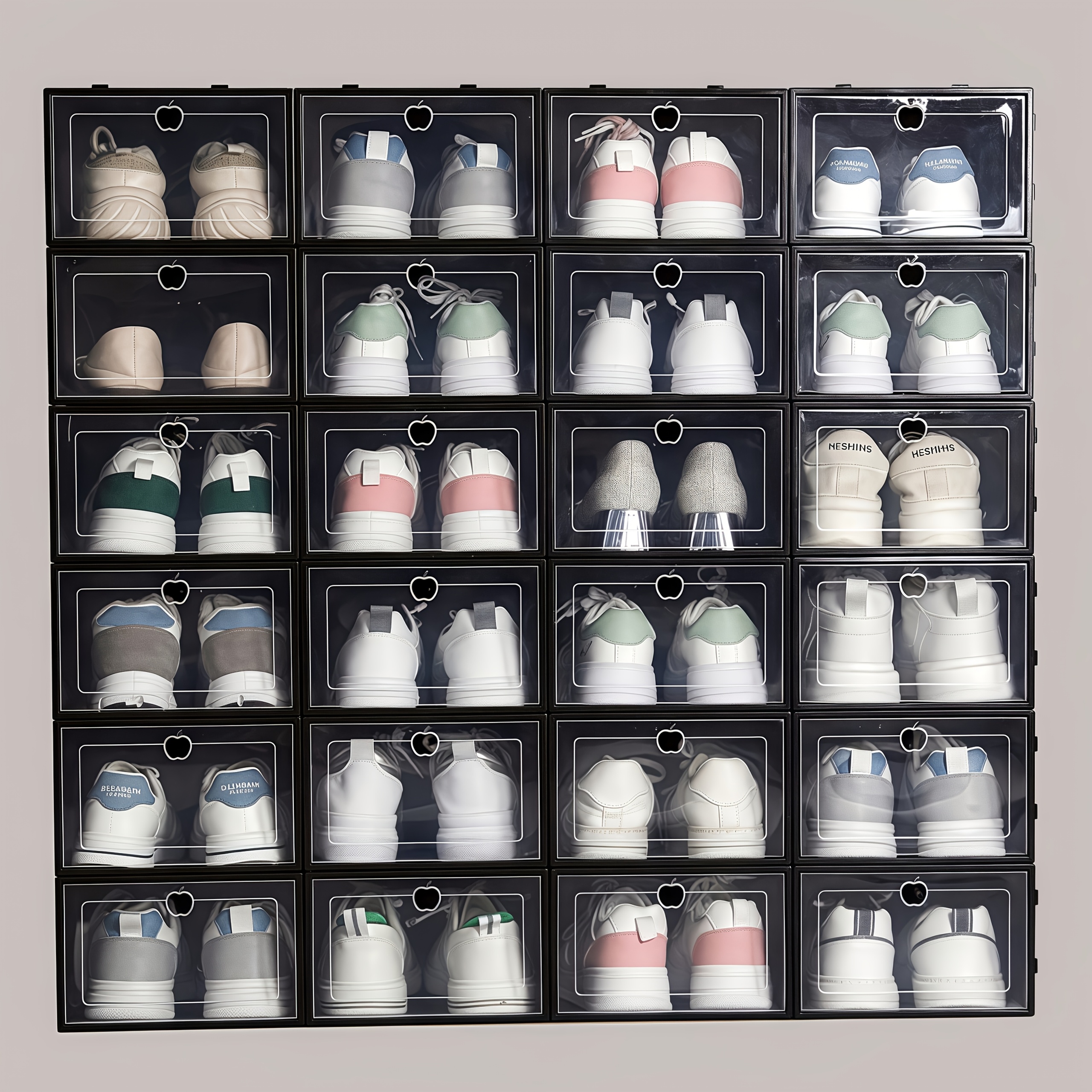 HOT Kmart Clear Shoe Holder Shoe Cabinet Clear Shoe Boxes