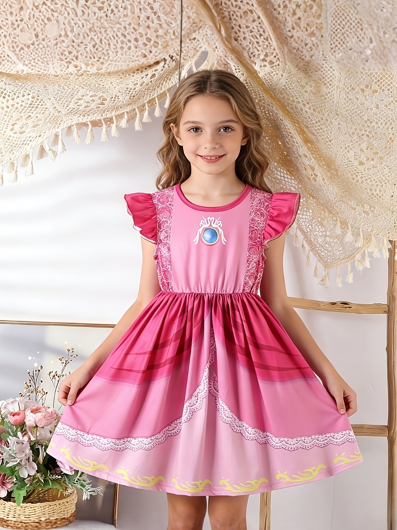 7 8 girls dresses sold on Temu Canada